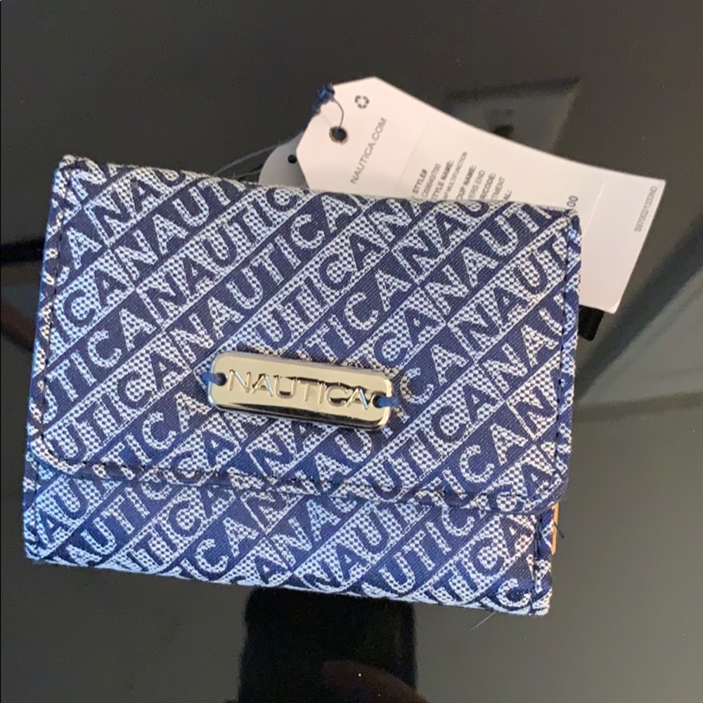 Brand New Blue Nautica Wallet